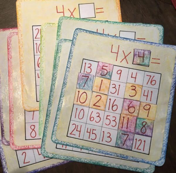 waldorf inspired bingo cards